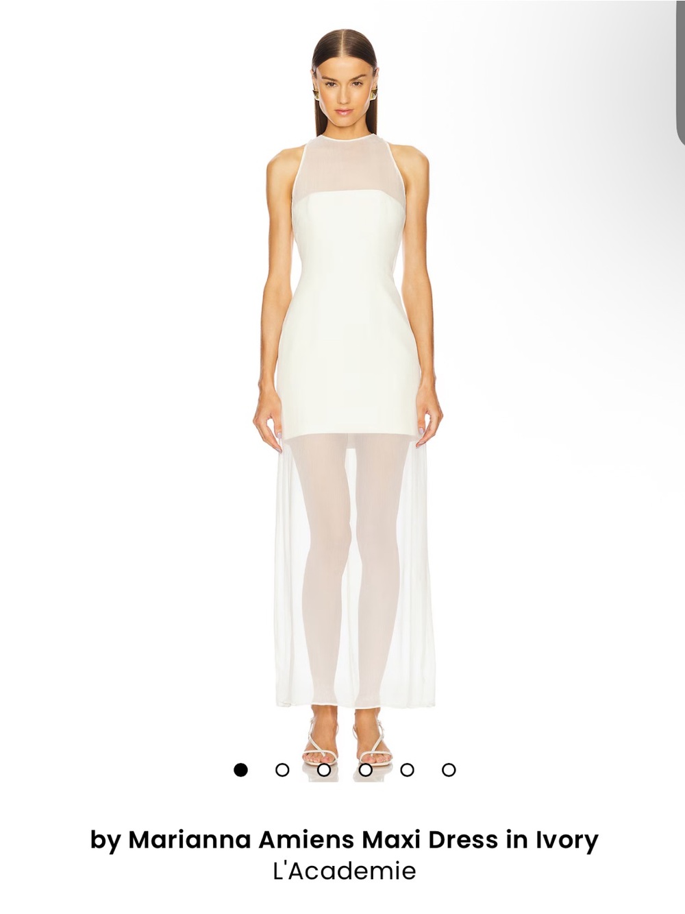 by Marianna Amiens Maxi Dress in Ivory
